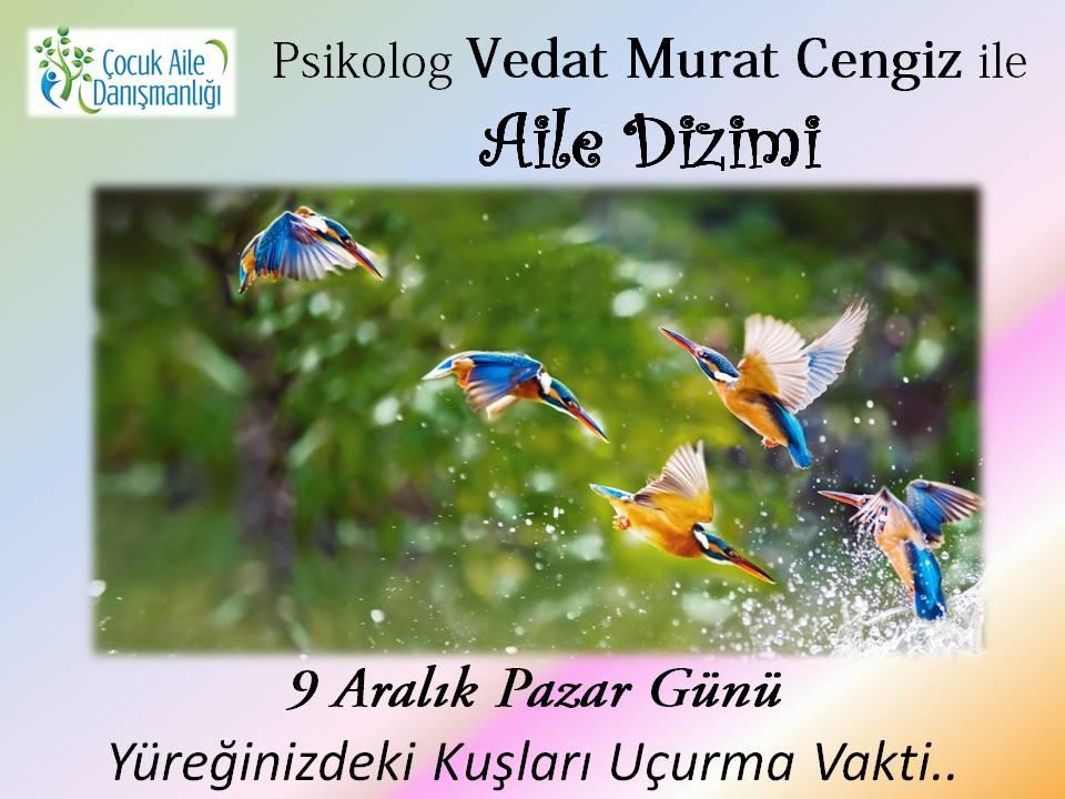 9 Aralık Pazar Günü Psikolog Vedat Murat Cengiz İle Aile Dizimi
