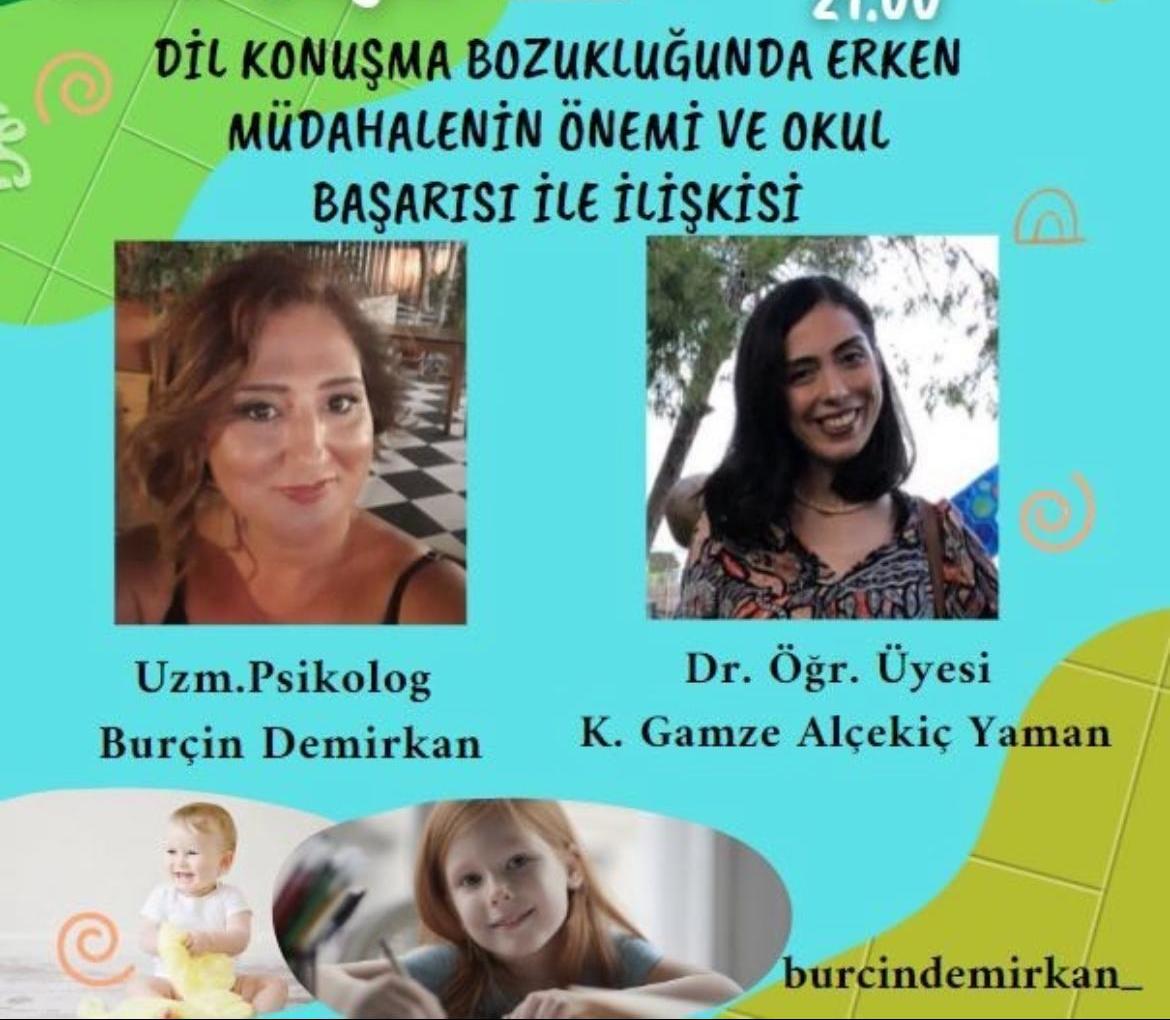 Dil konuşma bozukluğunda erken müdahalenin önemi ve okul başarısı ile ilişkisi